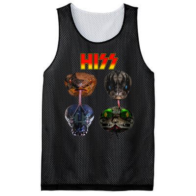 Snake Lover Snake Hiss Mesh Reversible Basketball Jersey Tank