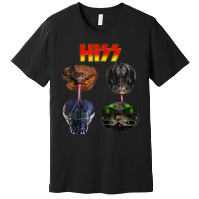 Snake Lover Snake Hiss Premium T-Shirt