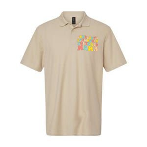 Somebody's Loudmouth Softball Mama Funny Mom Mother's Day Softstyle Adult Sport Polo