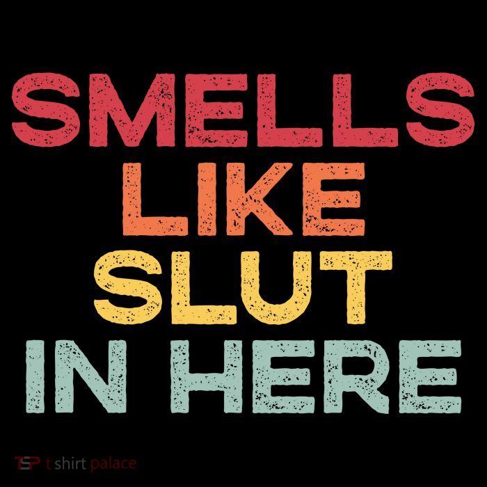 Smells Like Slut In Here Funny 7-Panel Snapback Hat