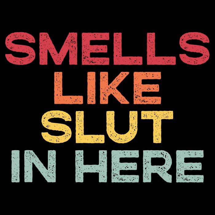 Smells Like Slut In Here Funny Polo