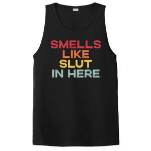 Smells Like Slut In Here Funny PosiCharge Competitor Tank