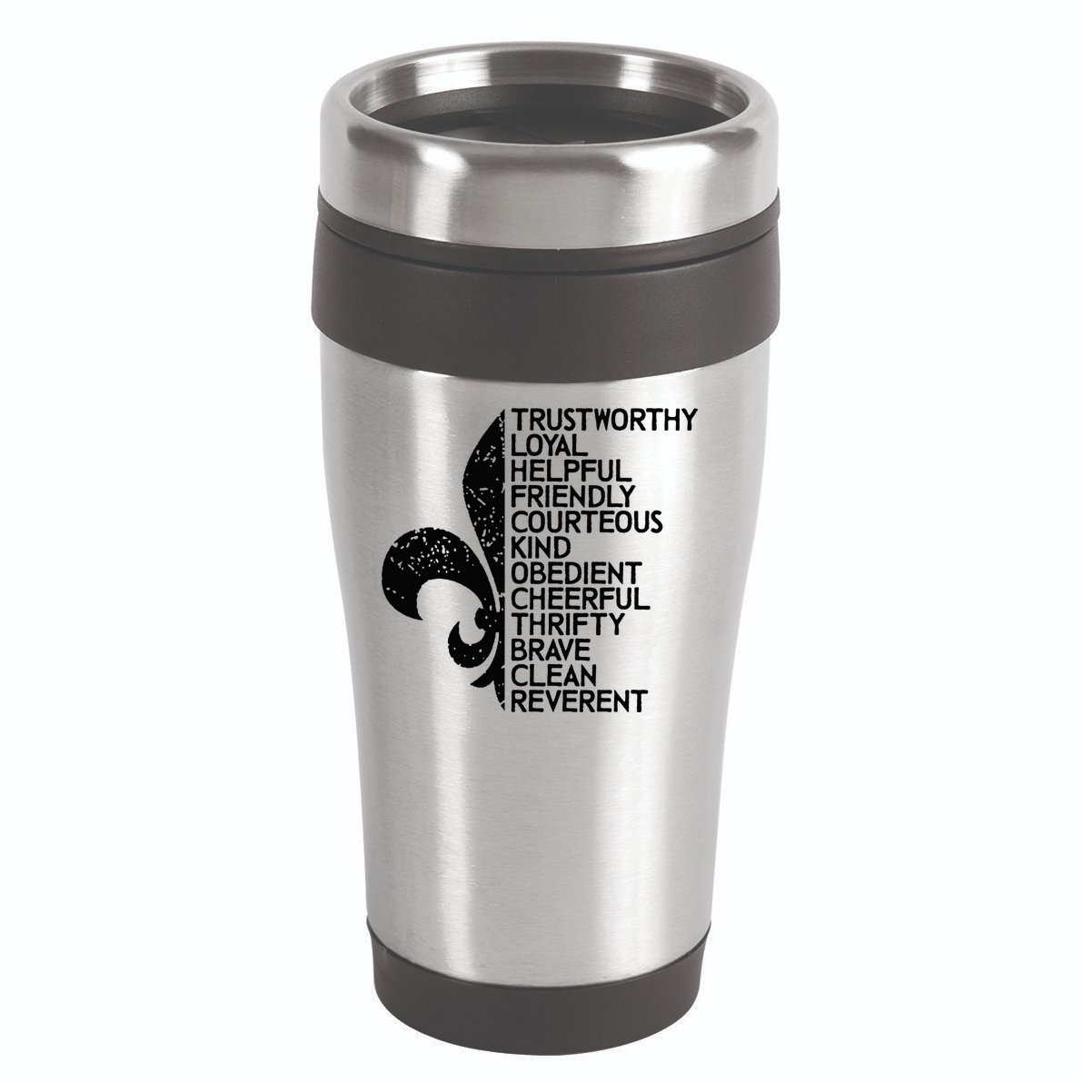 Scout Law Scouting Traits Funny Boy Summer Vacation 16oz Travel Tumbler