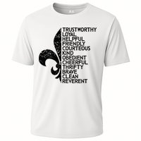 Scout Law Scouting Traits Funny Boy Summer Vacation Cooling Performance Crew T-Shirt