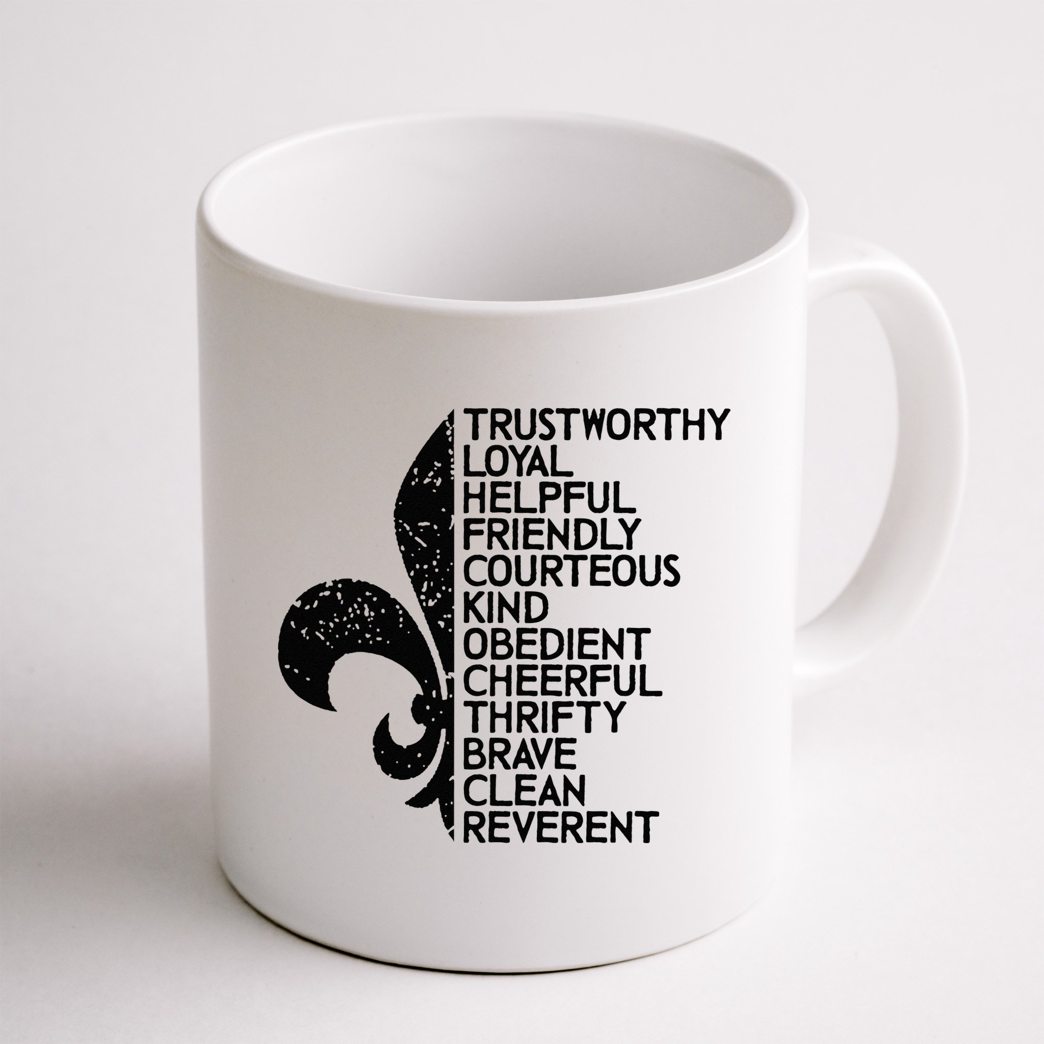 Scout Law Scouting Traits Funny Boy Summer Vacation Mug