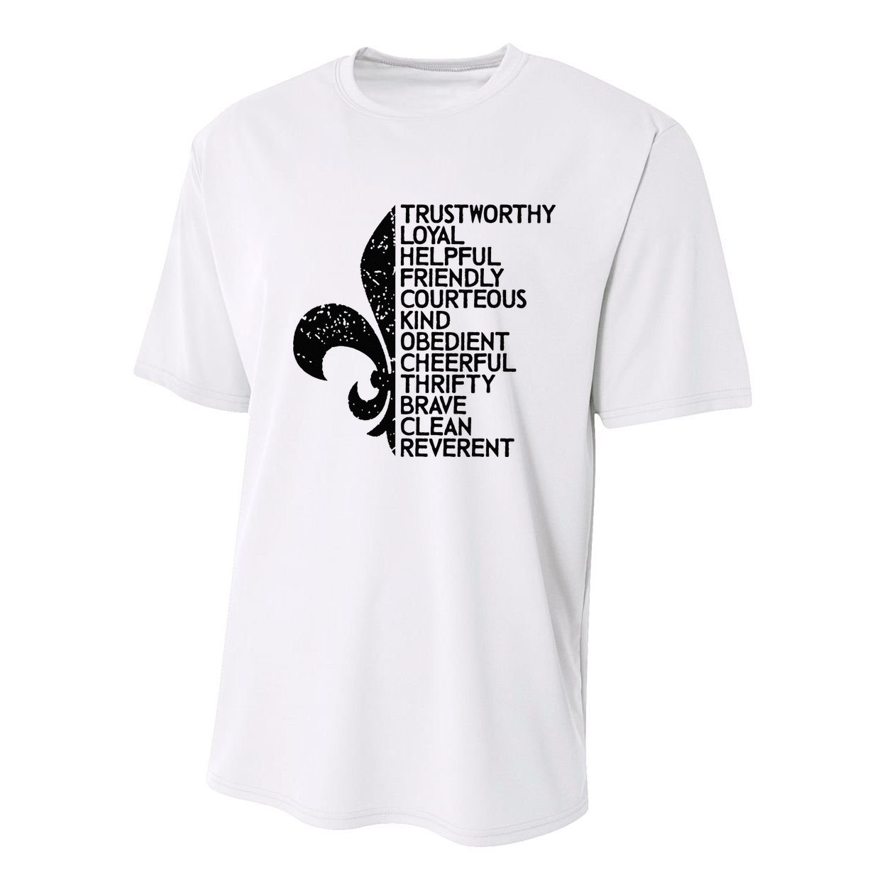 Scout Law Scouting Traits Funny Boy Summer Vacation Youth Performance Sprint T-Shirt