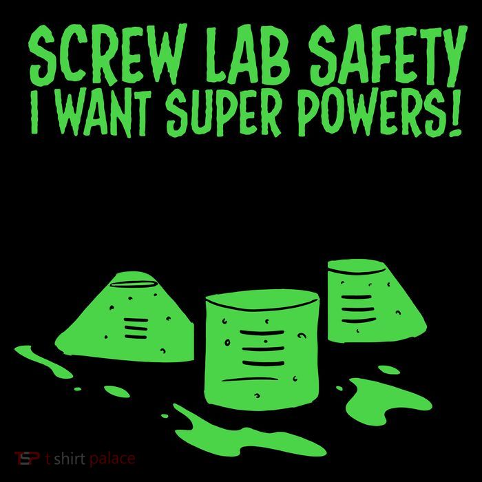 Screw Lab Safety I Want Superpowers Hooded Wearable Blanket