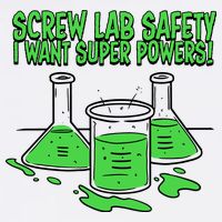 Screw Lab Safety I Want Superpowers Bucket Hat