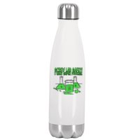 Screw Lab Safety I Want Superpowers Stainless Steel Insulated Water Bottle