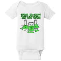 Screw Lab Safety I Want Superpowers Baby Bodysuit