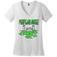 Screw Lab Safety I Want Superpowers Women's V-Neck T-Shirt