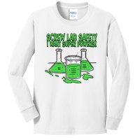 Screw Lab Safety I Want Superpowers Kids Long Sleeve Shirt