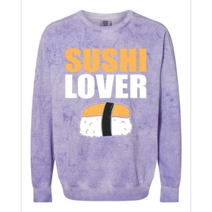 Sushi Lover Sushi Lover Gift Colorblast Crewneck Sweatshirt