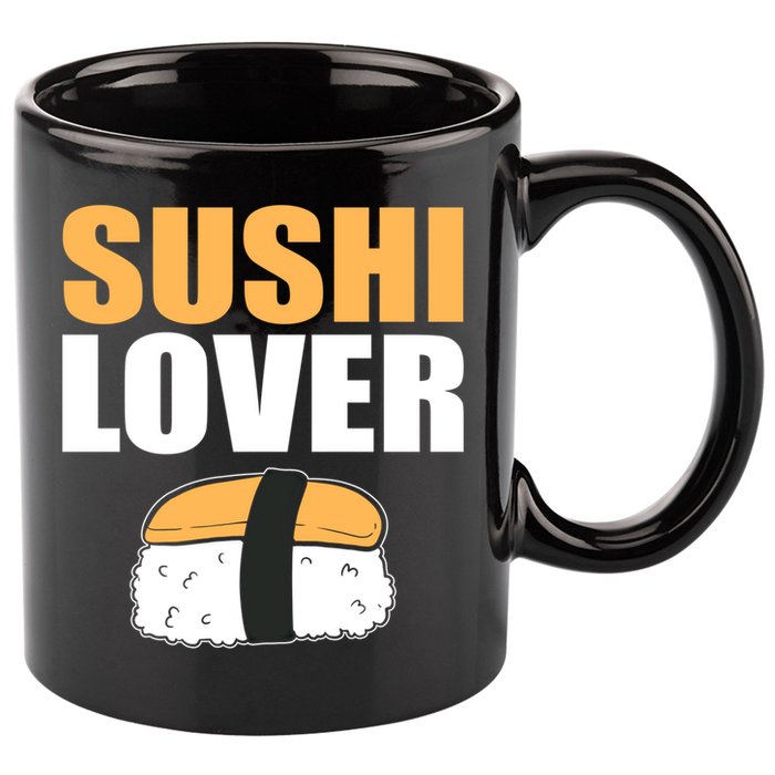 Sushi Lover Sushi Lover Gift 11oz C Handle Ceramic Mug