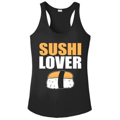 Sushi Lover Sushi Lover Gift Ladies PosiCharge Competitor Racerback Tank