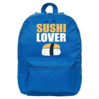 Sushi Lover Sushi Lover Gift 16 in Basic Backpack