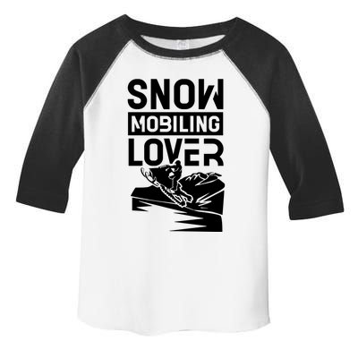 Snowmobiling Lover Snowmobiles Snowmobile Driver Rider Gift Toddler Fine Jersey T-Shirt