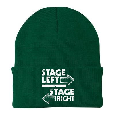 Stage Left Stage Right Actor Actress Theater Acting Knit Cap Winter Beanie