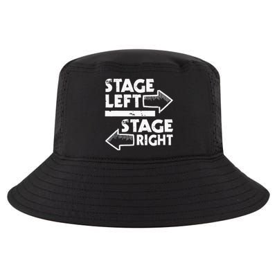 Stage Left Stage Right Actor Actress Theater Acting Cool Comfort Performance Bucket Hat