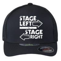 Stage Left Stage Right Actor Actress Theater Acting Flexfit Unipanel Trucker Cap