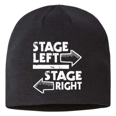 Stage Left Stage Right Actor Actress Theater Acting Sustainable Beanie