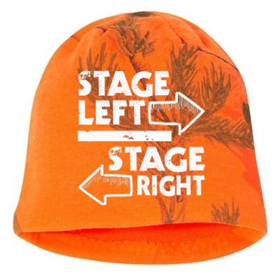 Stage Left Stage Right Actor Actress Theater Acting Kati - Camo Knit Beanie