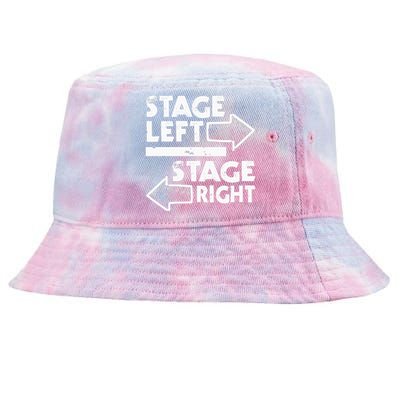 Stage Left Stage Right Actor Actress Theater Acting Tie-Dyed Bucket Hat