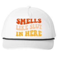 Smells Like Slut In Here Snapback Five-Panel Rope Hat