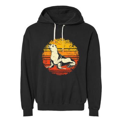 Sea Lion Garment-Dyed Fleece Hoodie