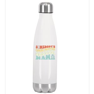 Somebody's Loudmouth Soccer Mama, Soccer Mothers Day Stainless Steel Insulated Water Bottle