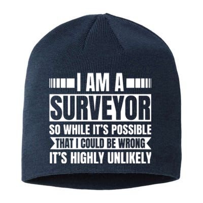 Surveyor Land Surveying Cartographer Geodesists Valuer Sustainable Beanie