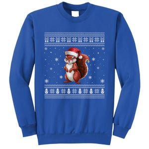 Squirrel Lovers Santa Ugly Xmas Cool Gift Sweatshirt