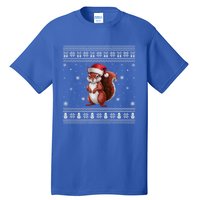 Squirrel Lovers Santa Ugly Xmas Cool Gift Tall T-Shirt