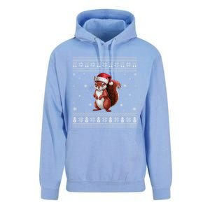 Squirrel Lovers Santa Ugly Xmas Cool Gift Unisex Surf Hoodie