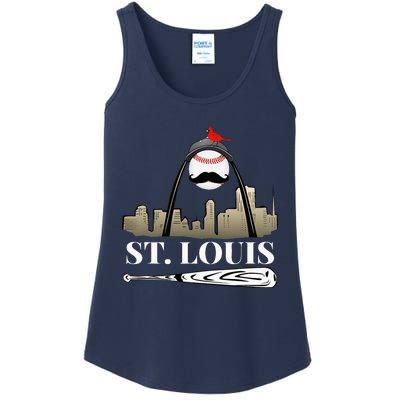 Saint Louis Skyline Ladies Essential Tank