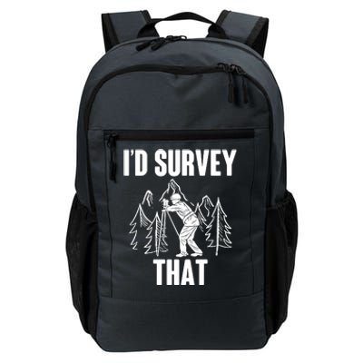 Surveyor Land Surveying Id Survey That Camera Theodoloite Daily Commute Backpack