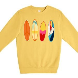 Surf Lover Summer Premium Crewneck Sweatshirt