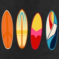 Surf Lover Summer 11oz C Handle Ceramic Mug