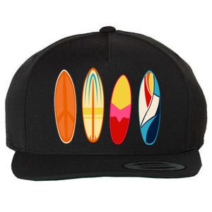 Surf Lover Summer Wool Snapback Cap