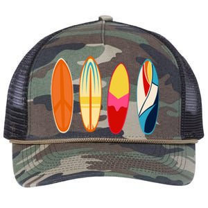 Surf Lover Summer Retro Rope Trucker Hat Cap