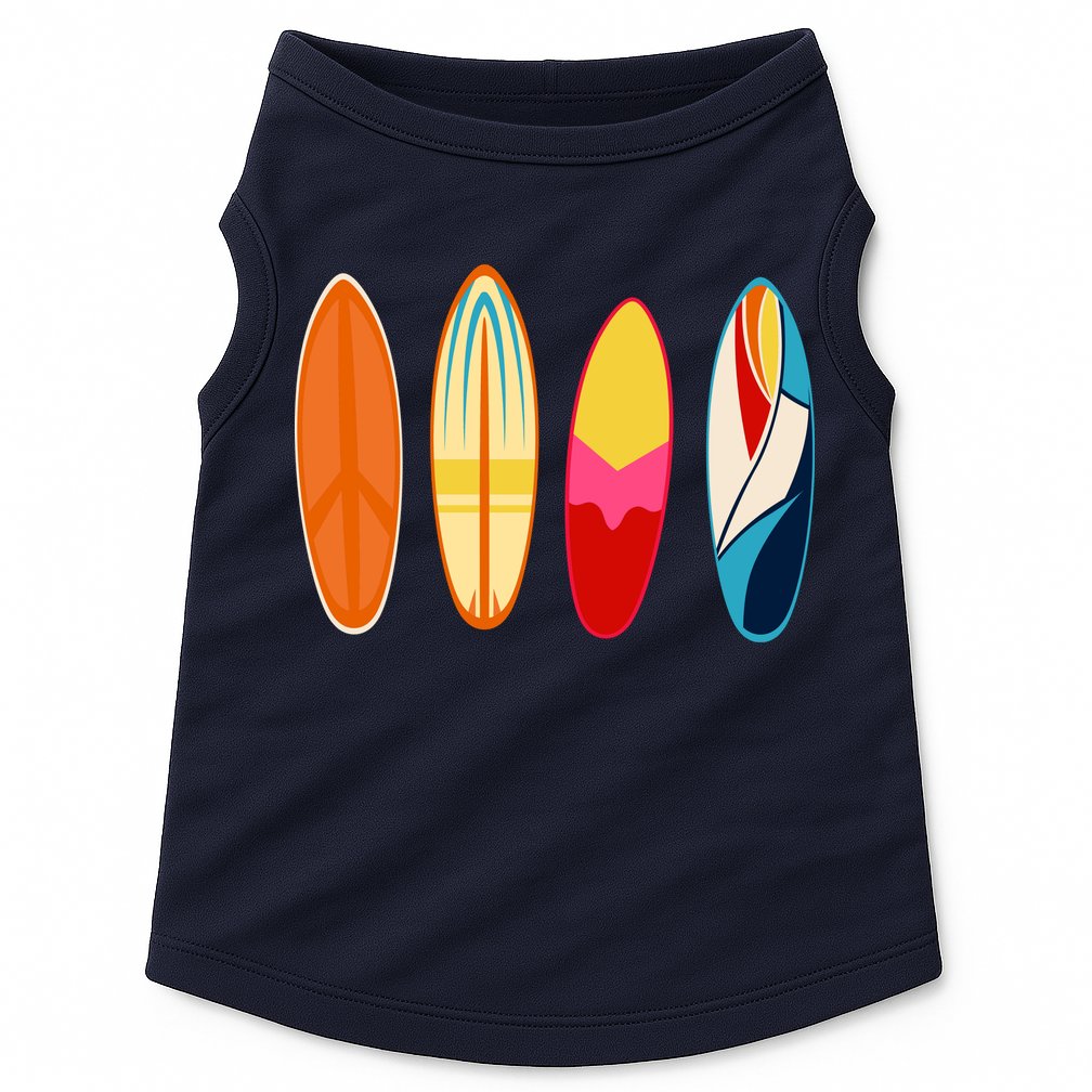 Surf Lover Summer Doggie Tank
