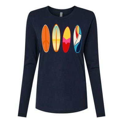 Surf Lover Summer Womens Cotton Relaxed Long Sleeve T-Shirt