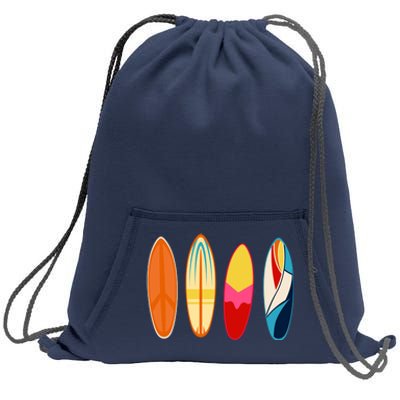 Surf Lover Summer Sweatshirt Cinch Pack Bag