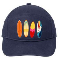 Surf Lover Summer 7-Panel Snapback Hat