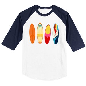 Surf Lover Summer Baseball Sleeve Shirt