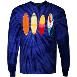 Surf Lover Summer Tie-Dye Long Sleeve Shirt