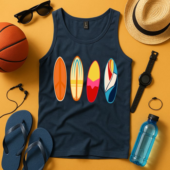 Surf Lover Summer Tank Top