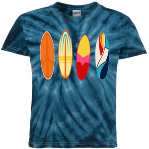 Surf Lover Summer Kids Tie-Dye T-Shirt