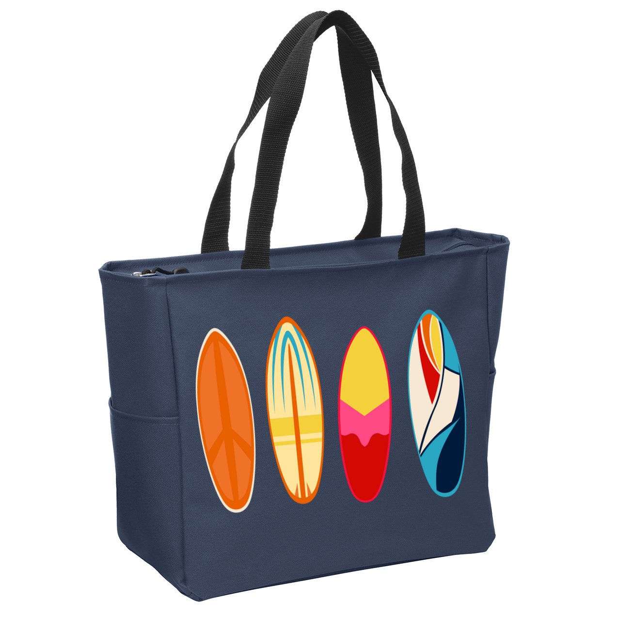 Surf Lover Summer Zip Tote Bag