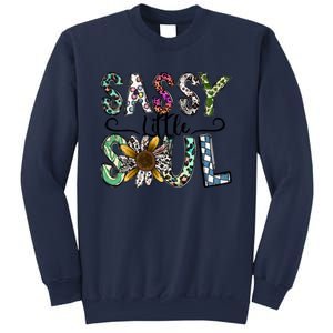 Sassy Little Soul Funny Floral Leopard Sweatshirt